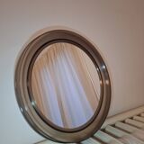 Vintage smoked plexiglass mirror