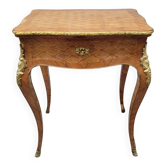 Hairdresser / hairdresser, wood marquetry and ormolu, Napoleon III, 19th century – France