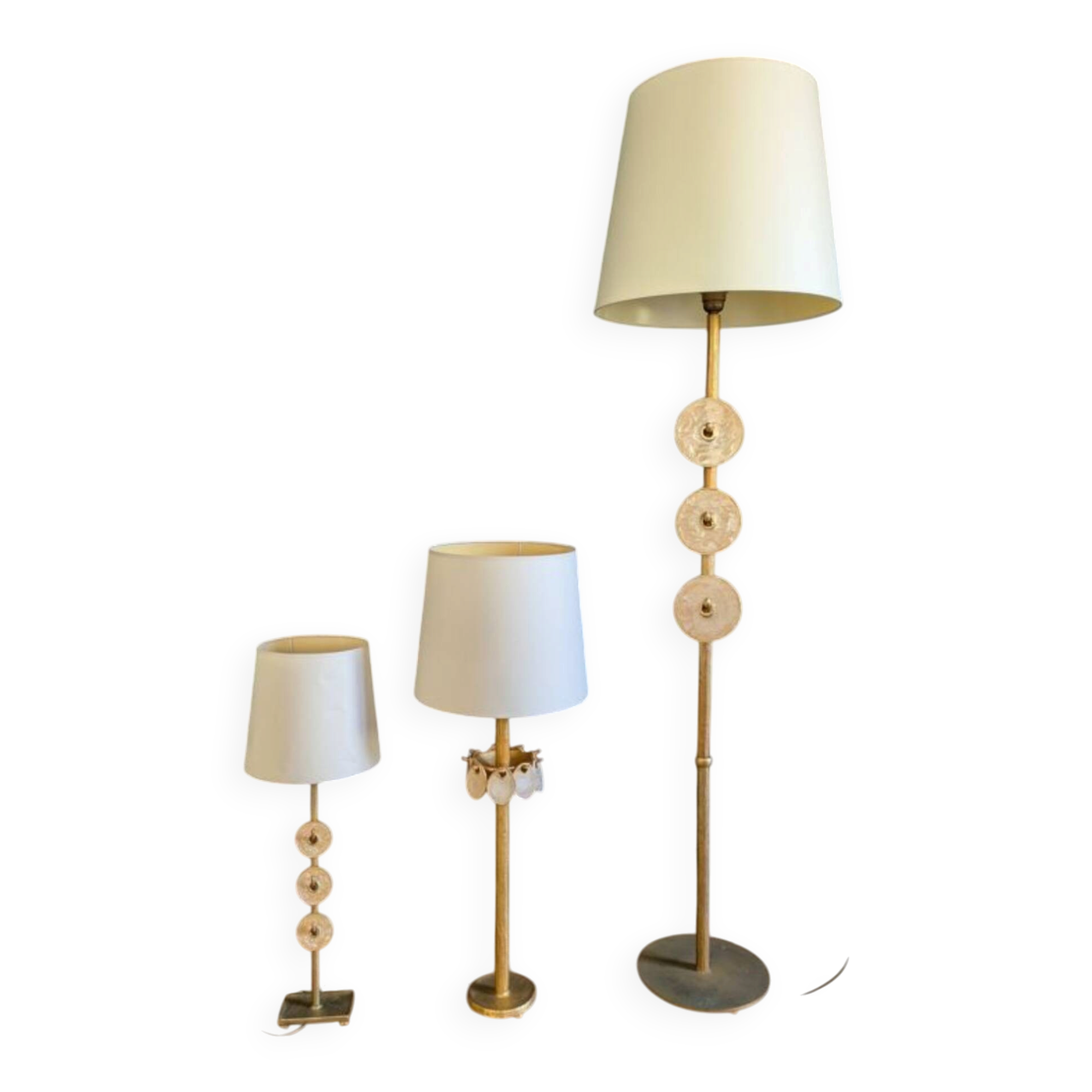 Trio de luminaires par Nicolas Dewael par Fondica