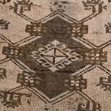 3x10 Dark Brown Oriental Persian Runner Rug 87x302Cm SK 21984