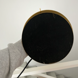 Brass desk lamp by Florian Schulz, 70s.