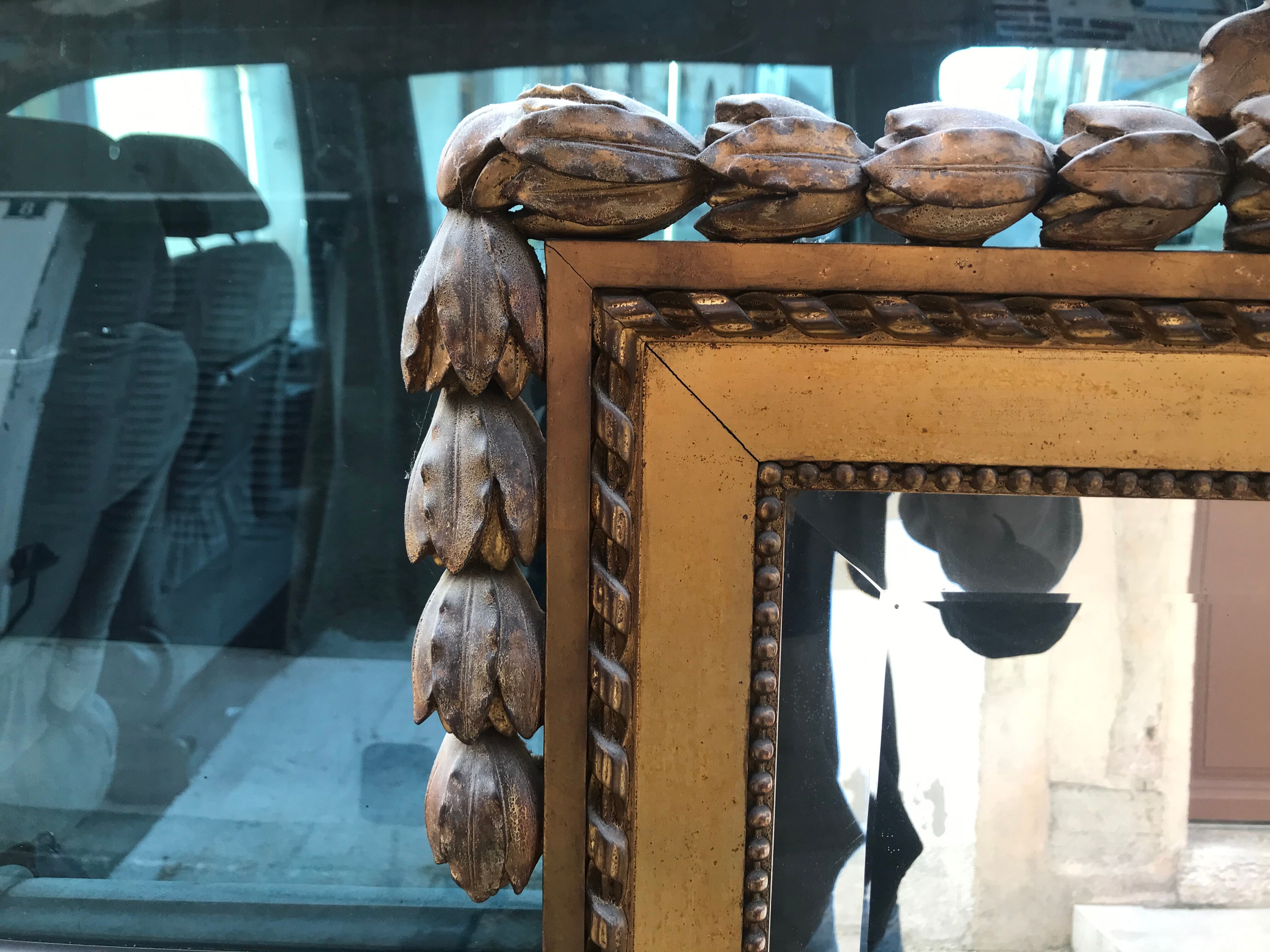 Miroir style Louis XVI 1900 100x160cm