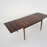 Rosewood extendable dining table, 1960's