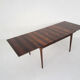 Rosewood extendable dining table, 1960's