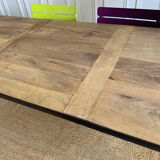 Industrial table mango and metal