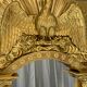 Mirror 212x101 cm empire era early nineteenth, gilding with gold leaf very good condition