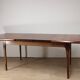 Table de repas scandinave extensible en palissandre, 1960