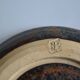 1970s ceramic cup and saucer signed