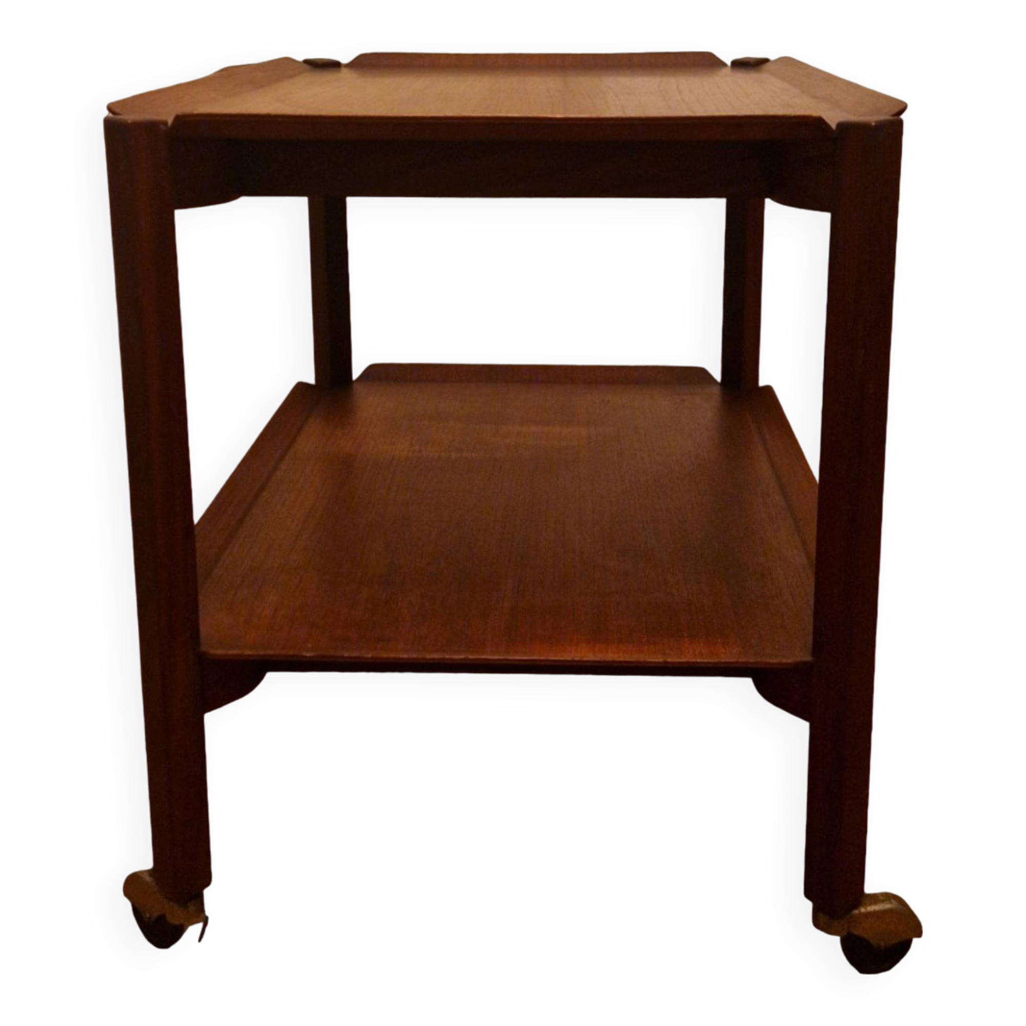 Chariot de service vintage PT10 en contreplaqué par Cees Brakeman pour Patoe, Pays-Bas 1950