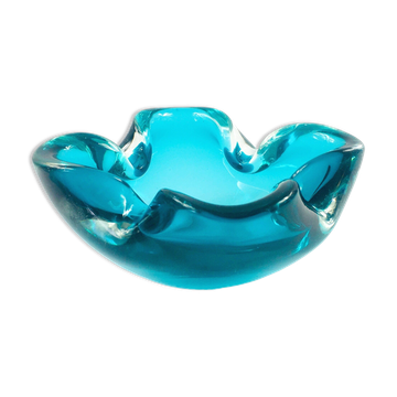 Cendrier en verre de Murano par Flavio Poli, Italie, années 1960.