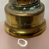 Old lamper Berger opaline pink XXth