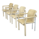 Ensemble de 4 chaises de salle à manger vintage Leolux Cachucha