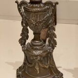 Chenets en bronze
