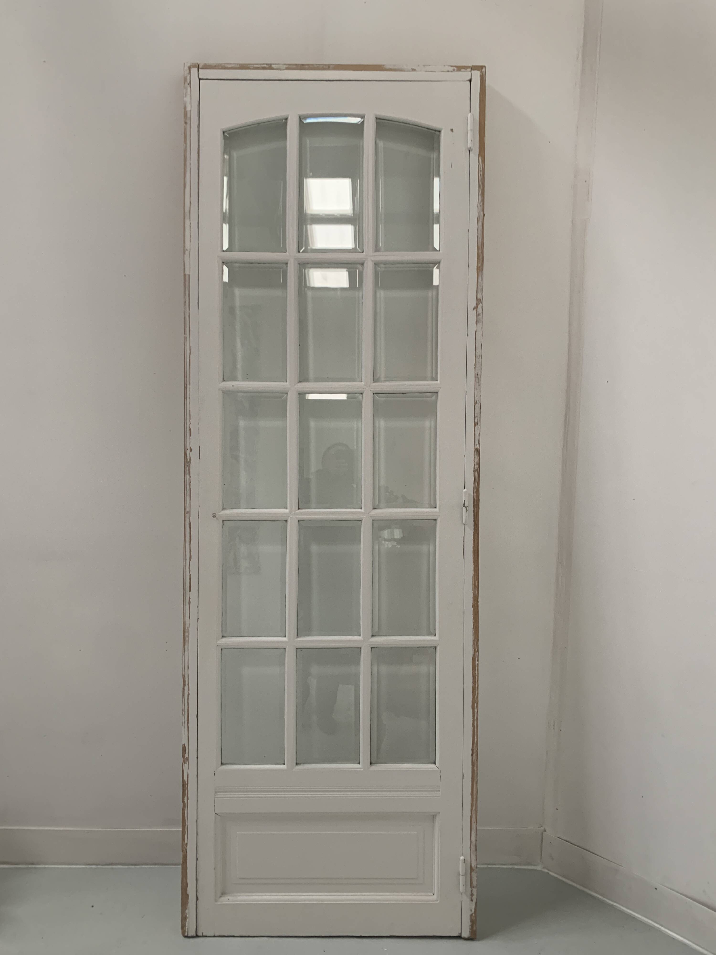 Partition doors A Small beveled tiles 20th century