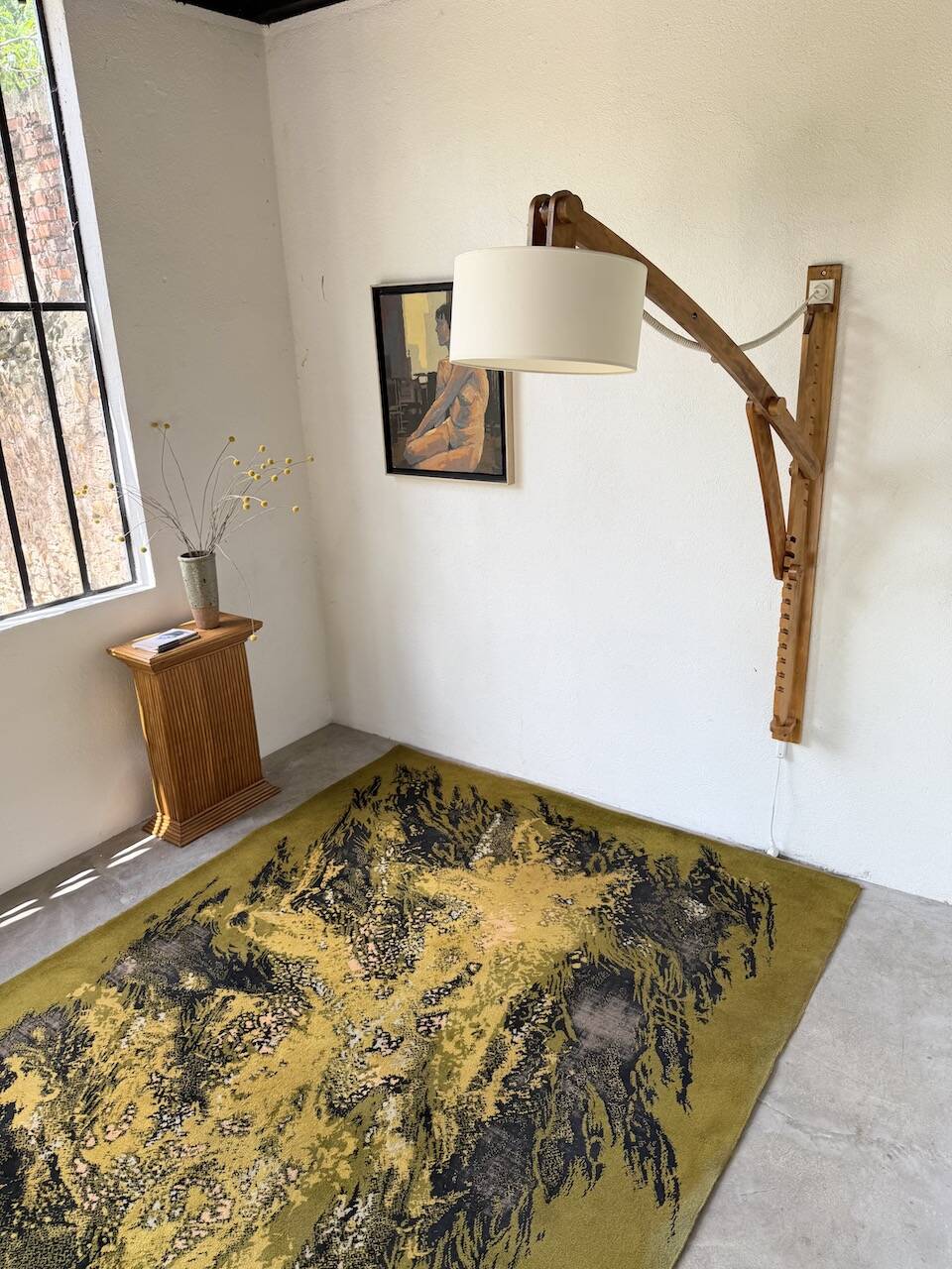 René Fumeron wool rug, 1960, Nevada model