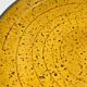 Vintage speckled yellow Palma plate Boch La Louvière
