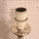 Silver table lamp