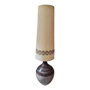 Grande lampe céramique années 60