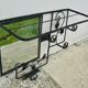 Art Deco wrought iron coat rack and mirror