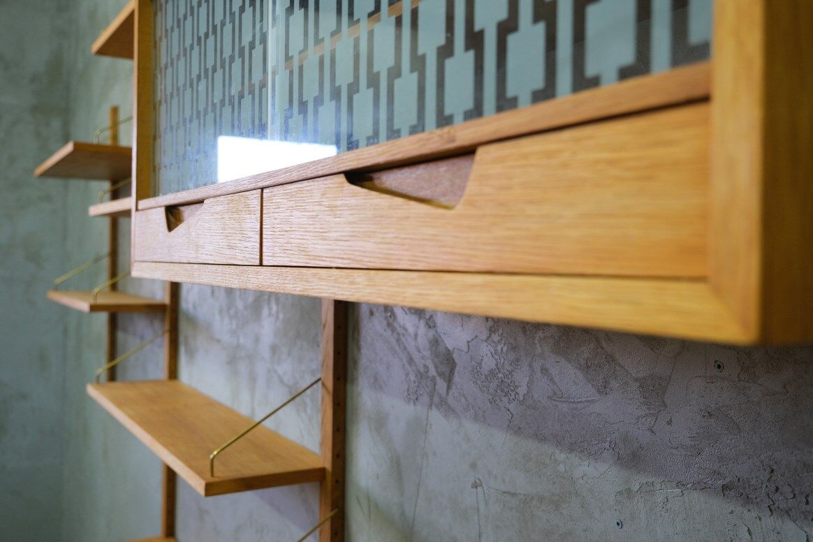 Modular Wall Unit by Kjell Riise for Brodrene Jatogs, Norway, 1960s