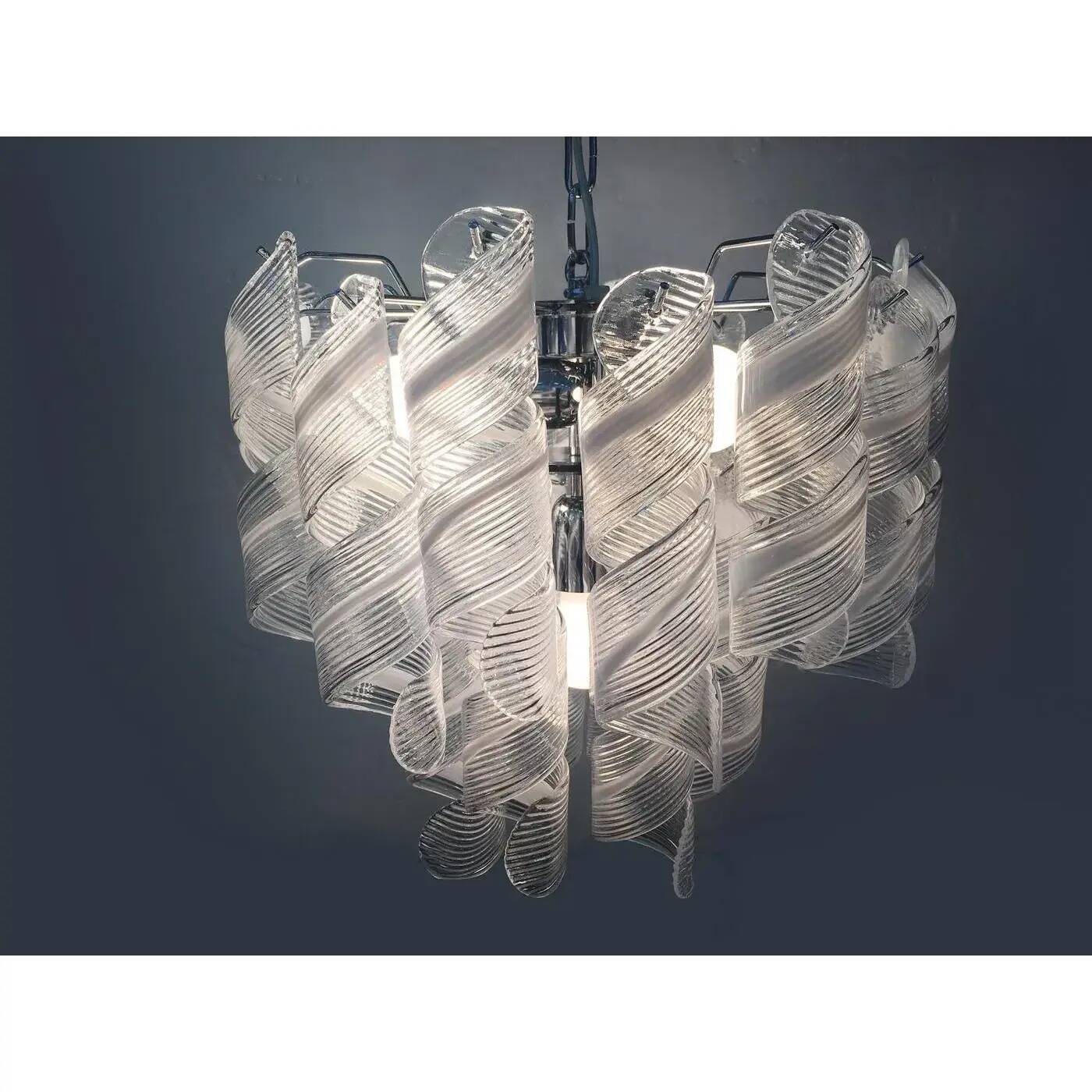 Mazzega-Style Murano Glass Sputnik Chandelier