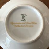 Service of 12 porcelain coffee cups, Raynaud, Limoges, 1950s.