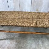 Old mulched bench