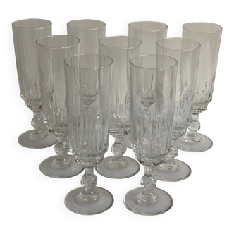 Vintage champagne flutes