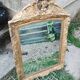 Antique Louis XVI style gilded wood mirror