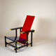 Armchair Red & Blue Gerrit Rietveld