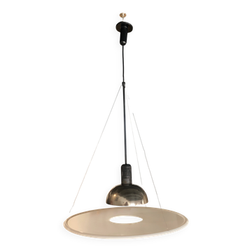 Beautiful Frisbi suspension by Castiglioni for Flos.