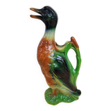 Duck pitcher in earthenware slip of Saint-Clément