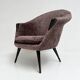 Fauteuil Nanna Ditzel retapissé, années 1950