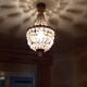 Antique hot air balloon chandelier with tassels