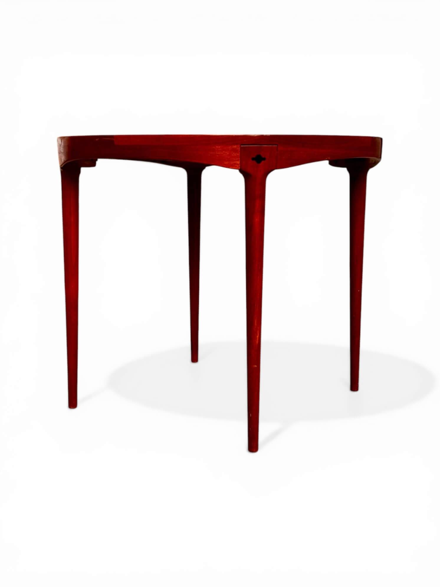 Vintage teak coffee table Haug Snekkeri, circa 1960