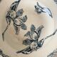 Luneville Tulips ironstone soup plates