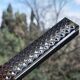Antique crystal knife rests