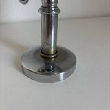 Vintage 1960 cigarette case world map chrome dispenser - 22 x 13 cm