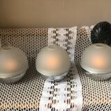 Trio of designer tealight holders
