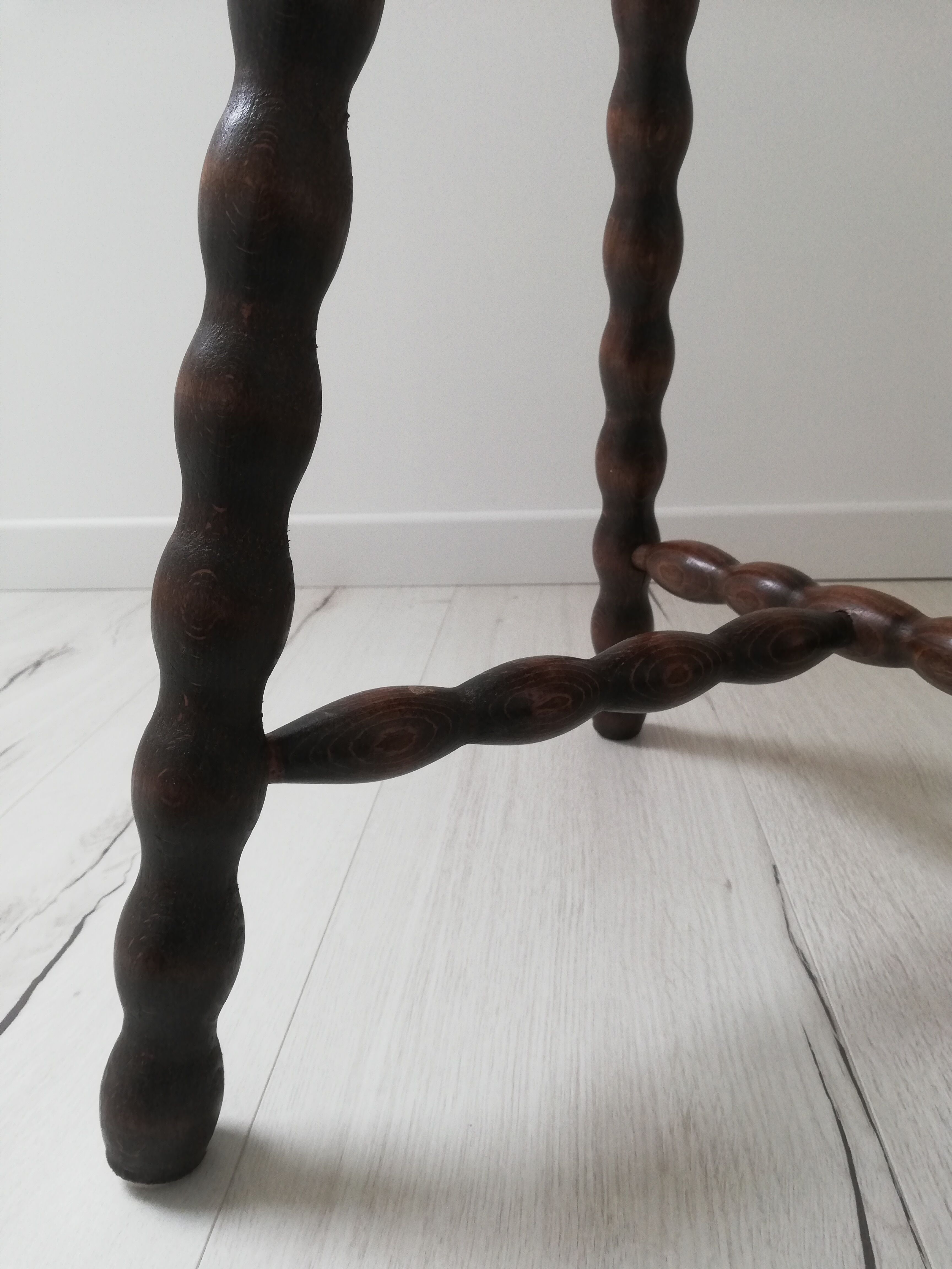 Vintage tripod stool