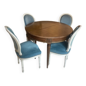 Table ronde style louis - xvi