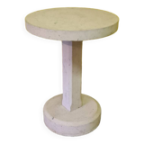Table d'appoint en chêne massif peint, 2ème moitié du 20ème siècle