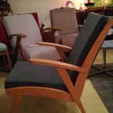 Fauteuil années 50 style Free Span