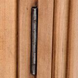 Parisian Art Deco wardrobe, raw wood.