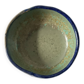 Glazed ceramic bowl/trinket dish, signed