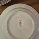Set of Cérabel porcelain soup and dinner plates from Baudour
