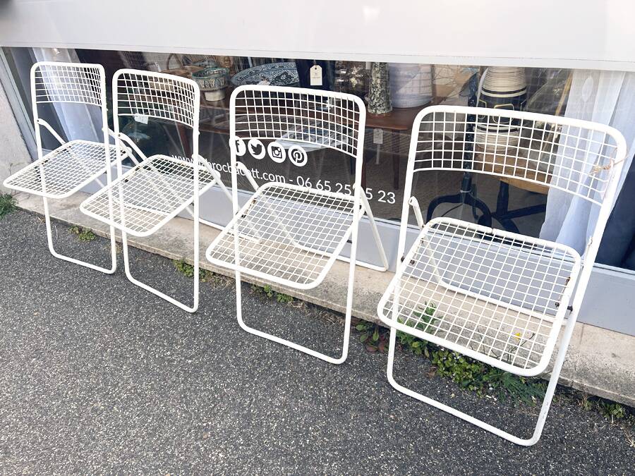 ted net chairs - vintage IKEA, N. Gammelgaard