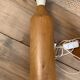 Vintage table lamp lamp IKEA design from Sweden in light solid wood with lampshade