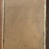 Oil on panel portrait of an old bearded man