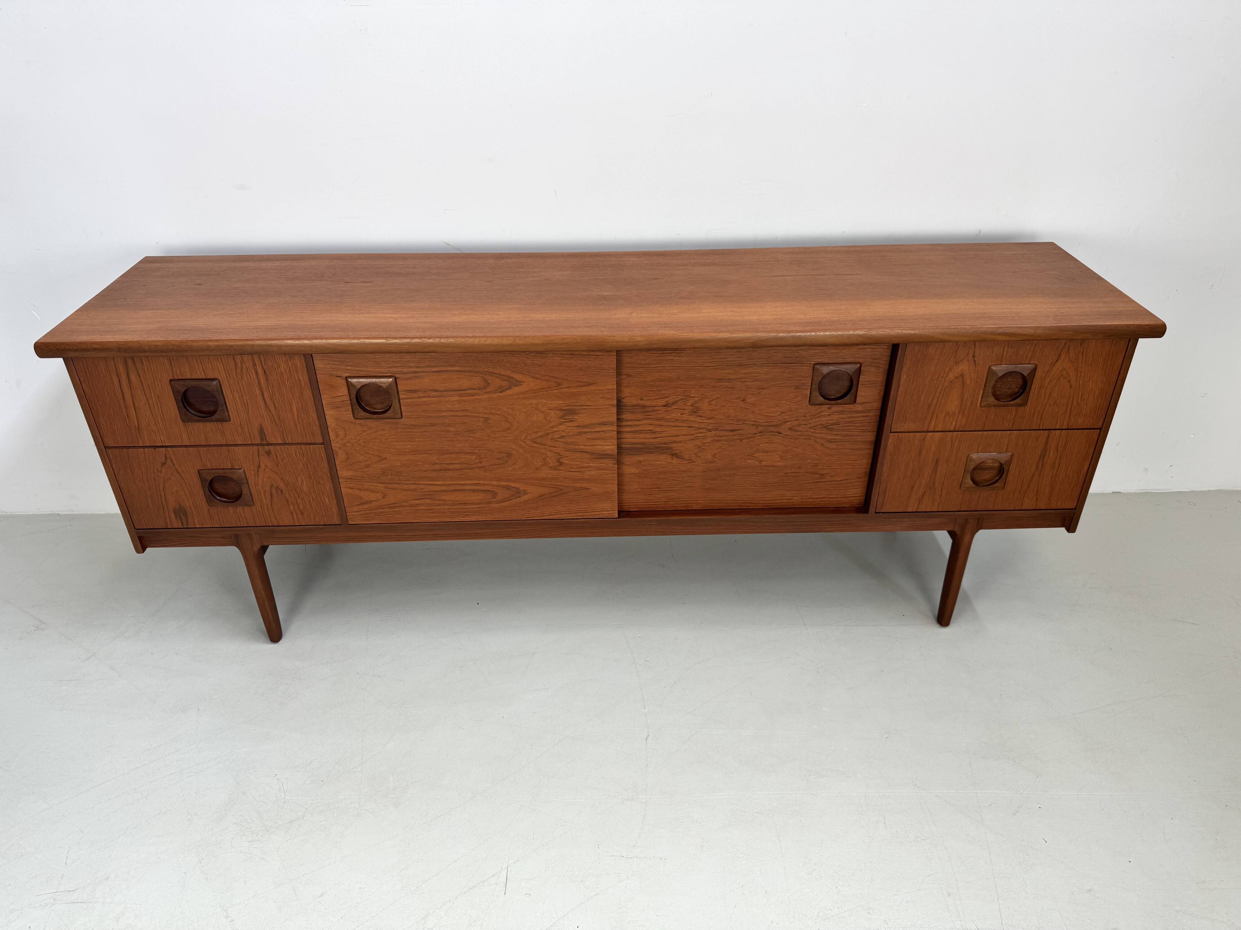 Unique designer sideboard from the 1960s produced in England